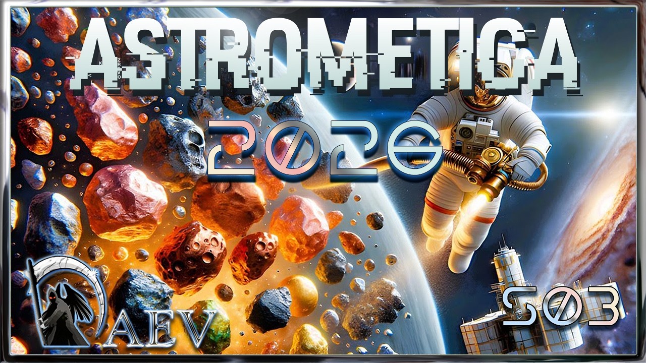 Astrometica 🛸 S03- Никель🏠 Subnautica в космосе, но без рыб!