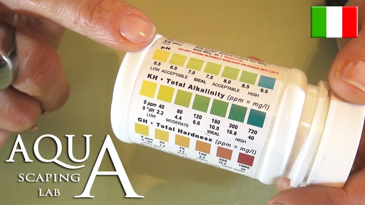 Aquascaping Lab - Valori PH KH GH ottimali durezza dell' acqua in acquario parte 1