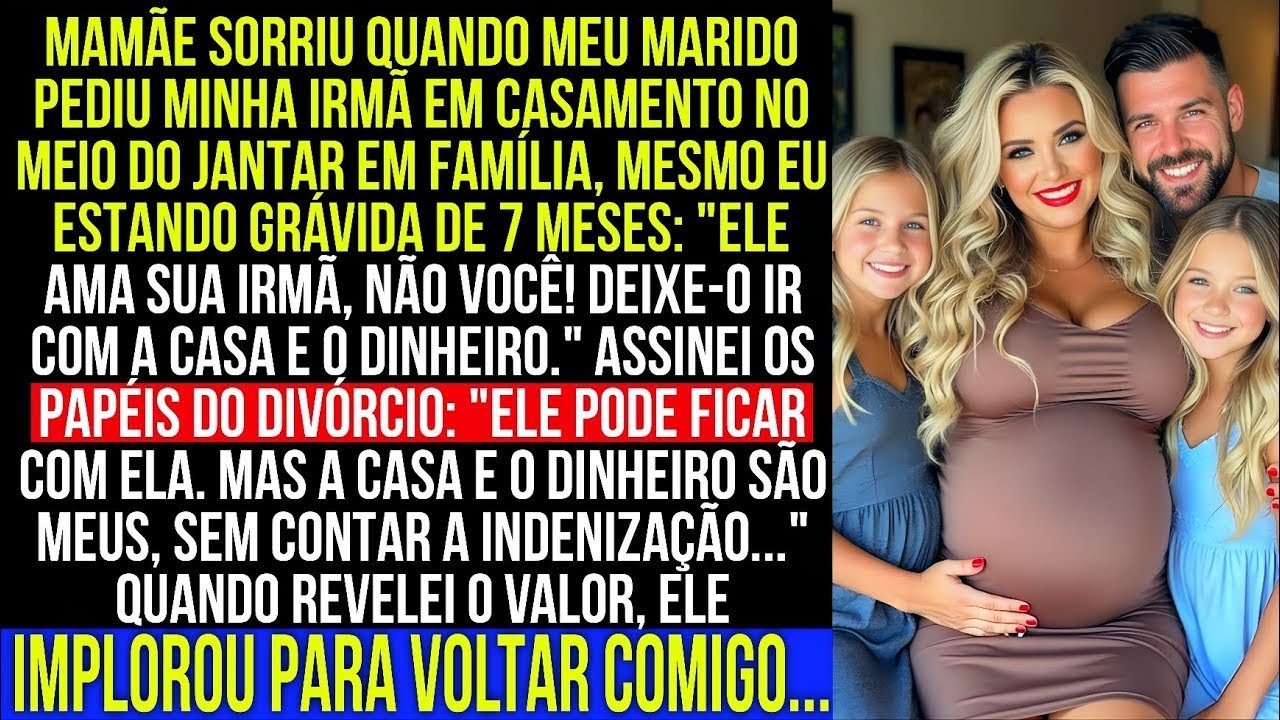 Meu marido engravidou minha irmã  Meus pais exigiram que eu desse tudo para que eles pudessem