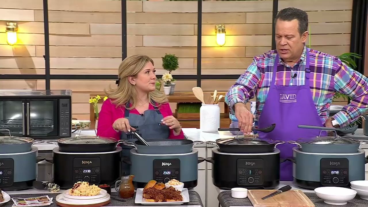 Ninja Foodi 8.5Qt Possible Cooker Pro Multicooker & Accessories on QVC