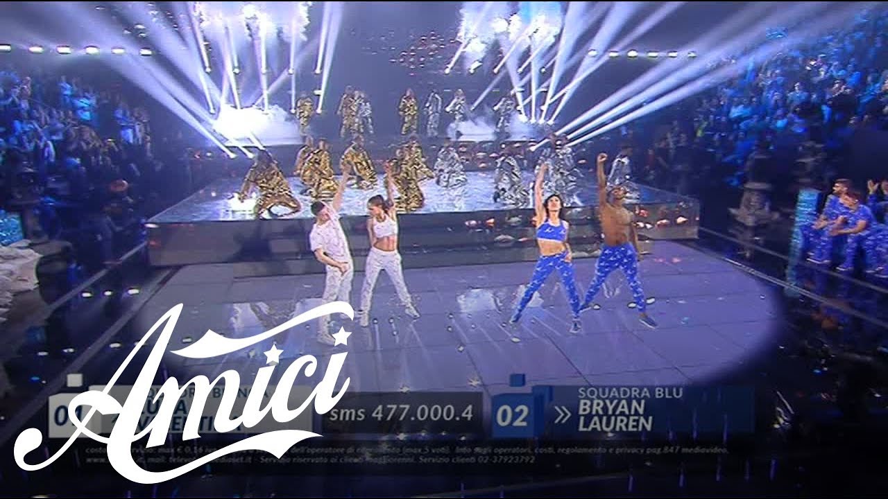 Amici 17 - Squadra bianca Vs. Squadra blu  - Battle di ballo - V serale