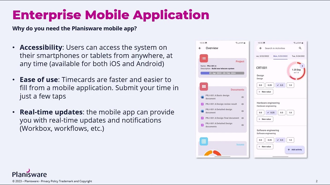 Introducing Our Latest Mobile App for Planisware Enterprise