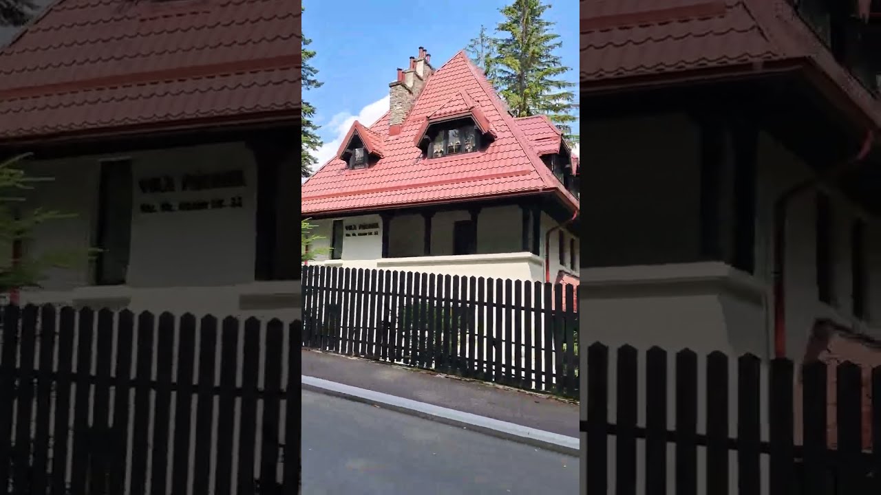 M-am plimbat cu titicarul  în Sinaia