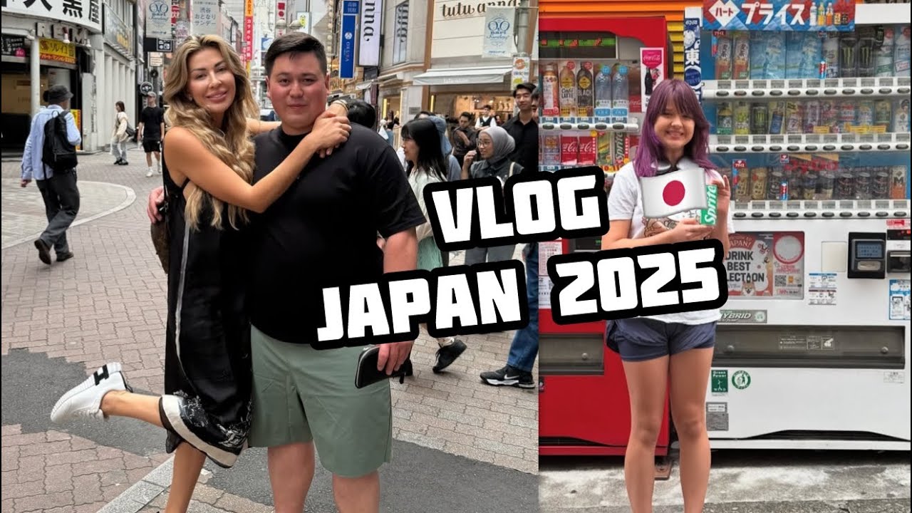 New Vlog! Japan 🇯🇵 part 1 !!!! Еда Еда и еще раз Еда!! 🤣 это только 1я часть 🚅