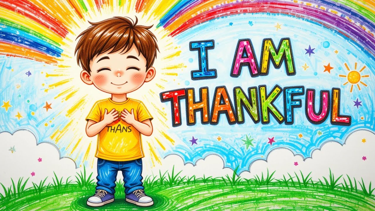 “I Am Thankful Every Day ✨ Kids Gratitude & SEL Song”