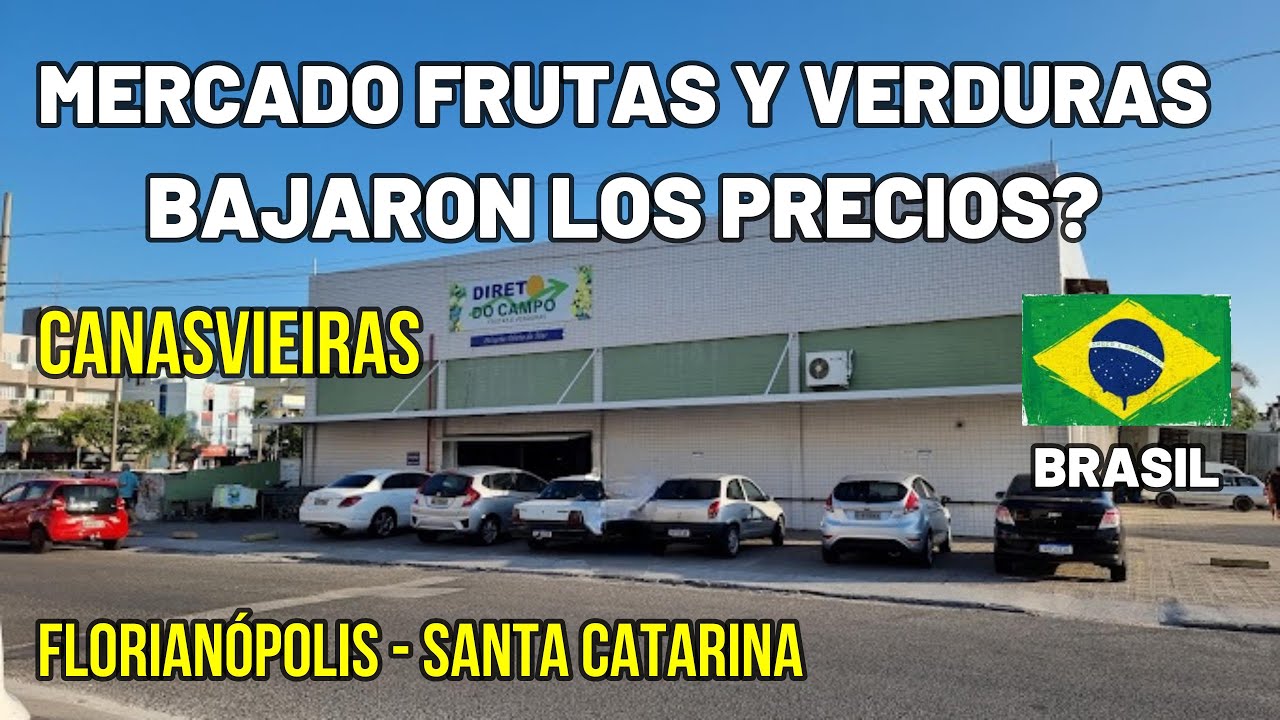 Precios en un Mercado de frutas y verduras en Canasvieiras l Florianópolis l Brasil