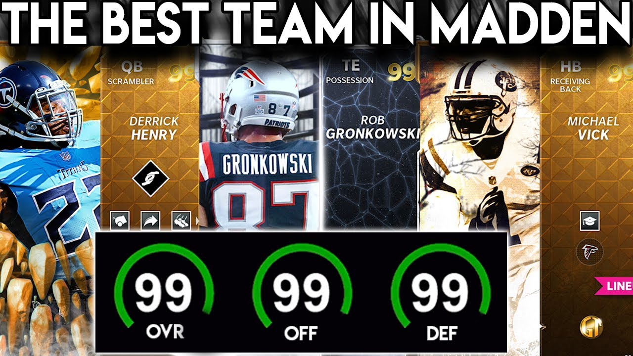 THE 99 OVERALL TEAM IS COMPLETE [THE BEST TEAM IN MADDEN #44]