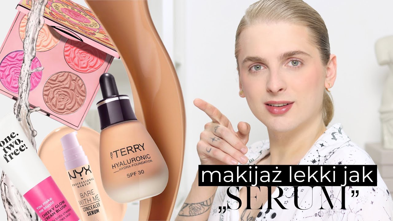 Pociłem się tyle… że nie wiem jak ten test się zakończy! Makijaż lekki jak SERUM! | BeautyBoy Władek