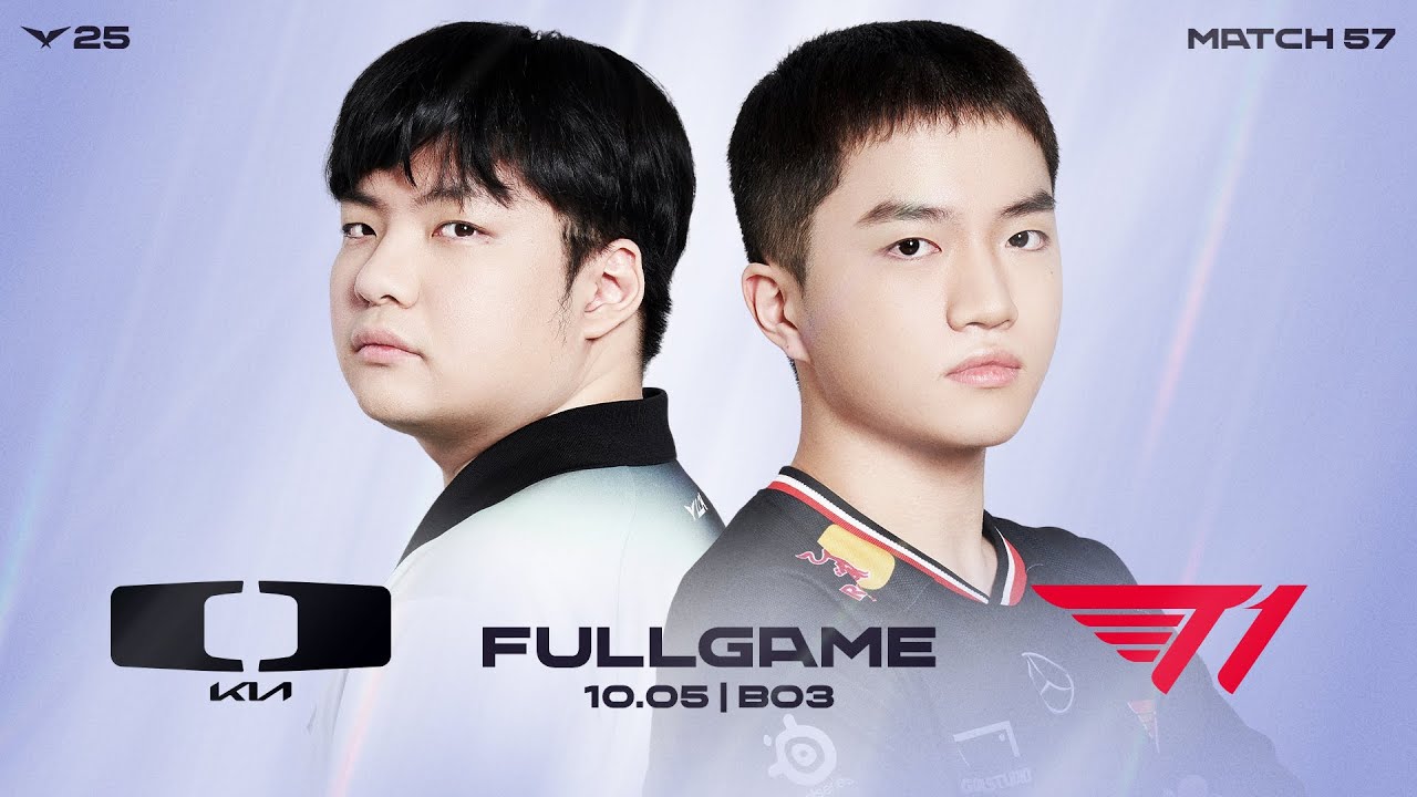 DK vs T1 | Full Game 1, 2 | Match 57 | LCK 2025