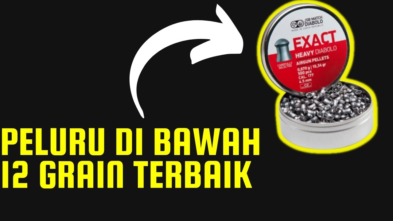 mimis senapan angin di bawah 12 grain terbaik
