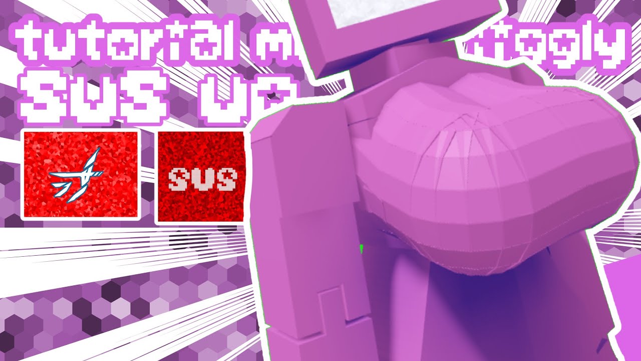 Tutorial making jiggly l SUS✅( build a boat for )