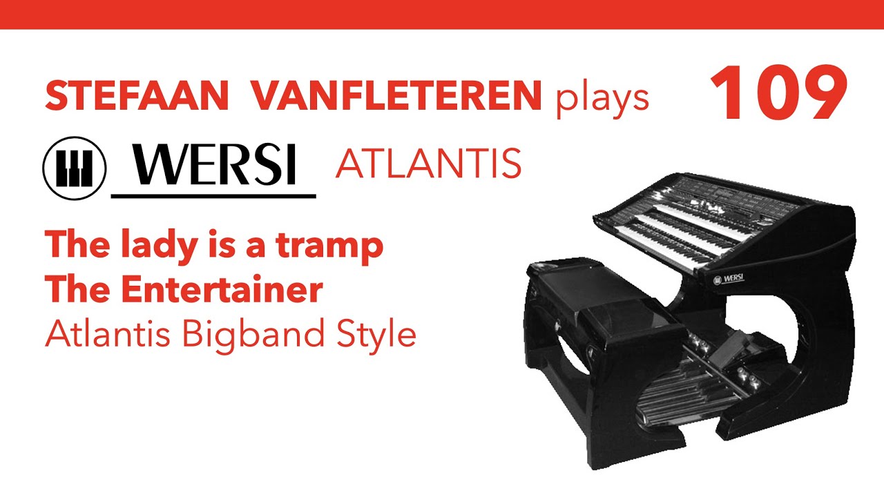 The Lady is a Tramp - The Entertainer Organ Version / Stefaan Vanfleteren - Wersi Atlantis SN3