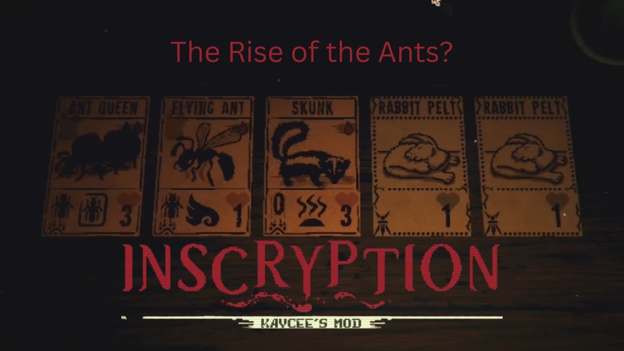 Inscryption Kaycee's mod: The Creepy Crawlies