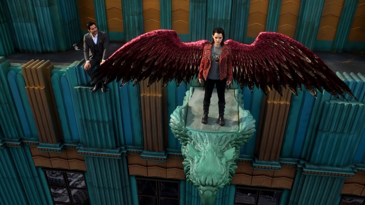 Rory and her amazing wings/ lucifer s6