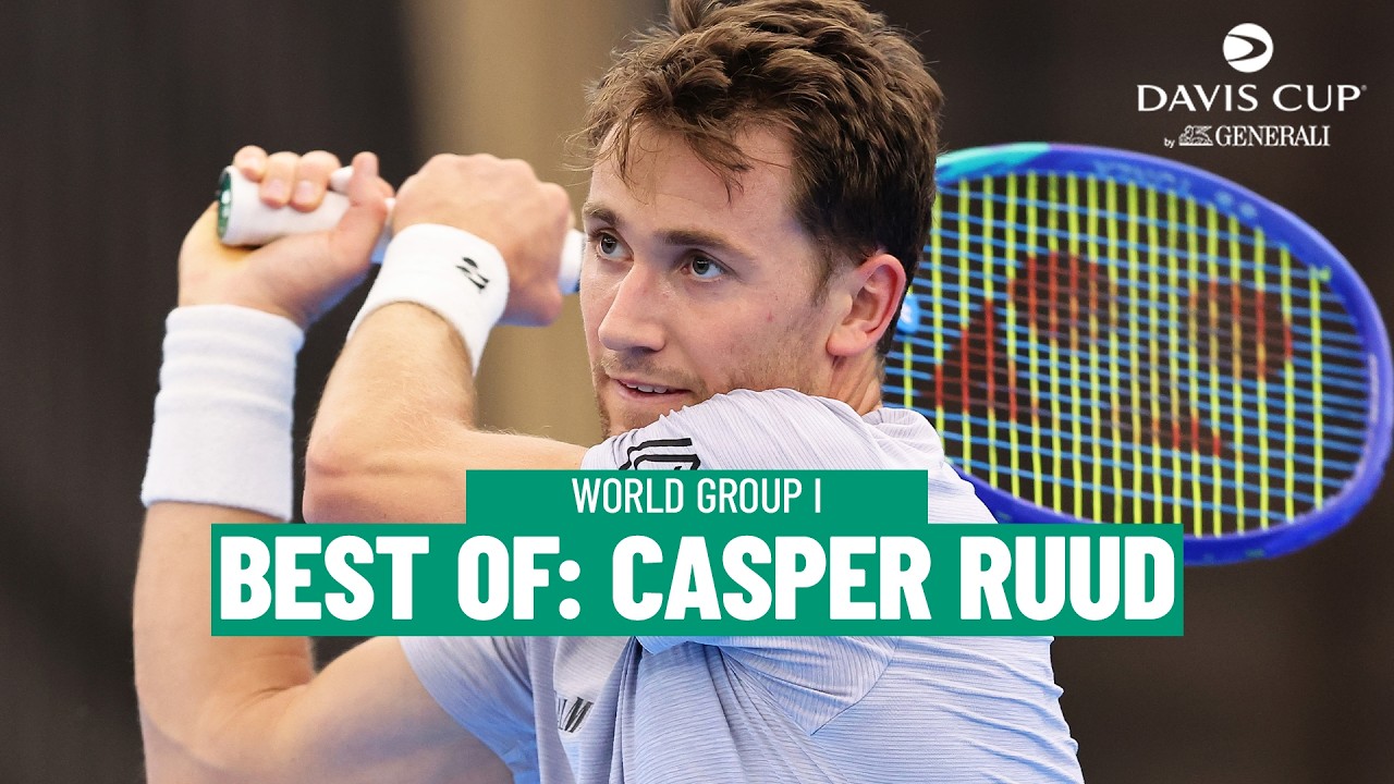 Simply EXCEPTIONAL Casper Ruud! 👏 | Best Moments & Highlights | Davis Cup World Group I 2026