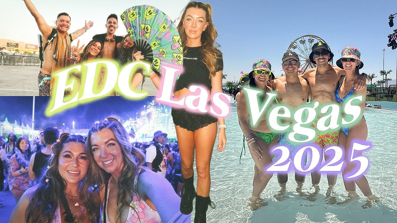 EDC 2025 Vlog | EDC LAS VEGAS 2025, VIP, Camp EDC + Full Weekend Recap 🌟 ELECTRIC DAISY CARNIVAL