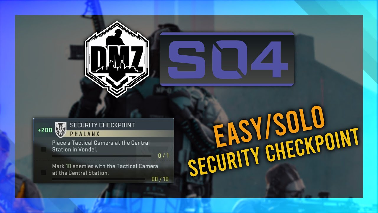 Security Checkpoint (Phalanx) GUIDE | DMZ Season 4 Mission Guide | Vondel Guide