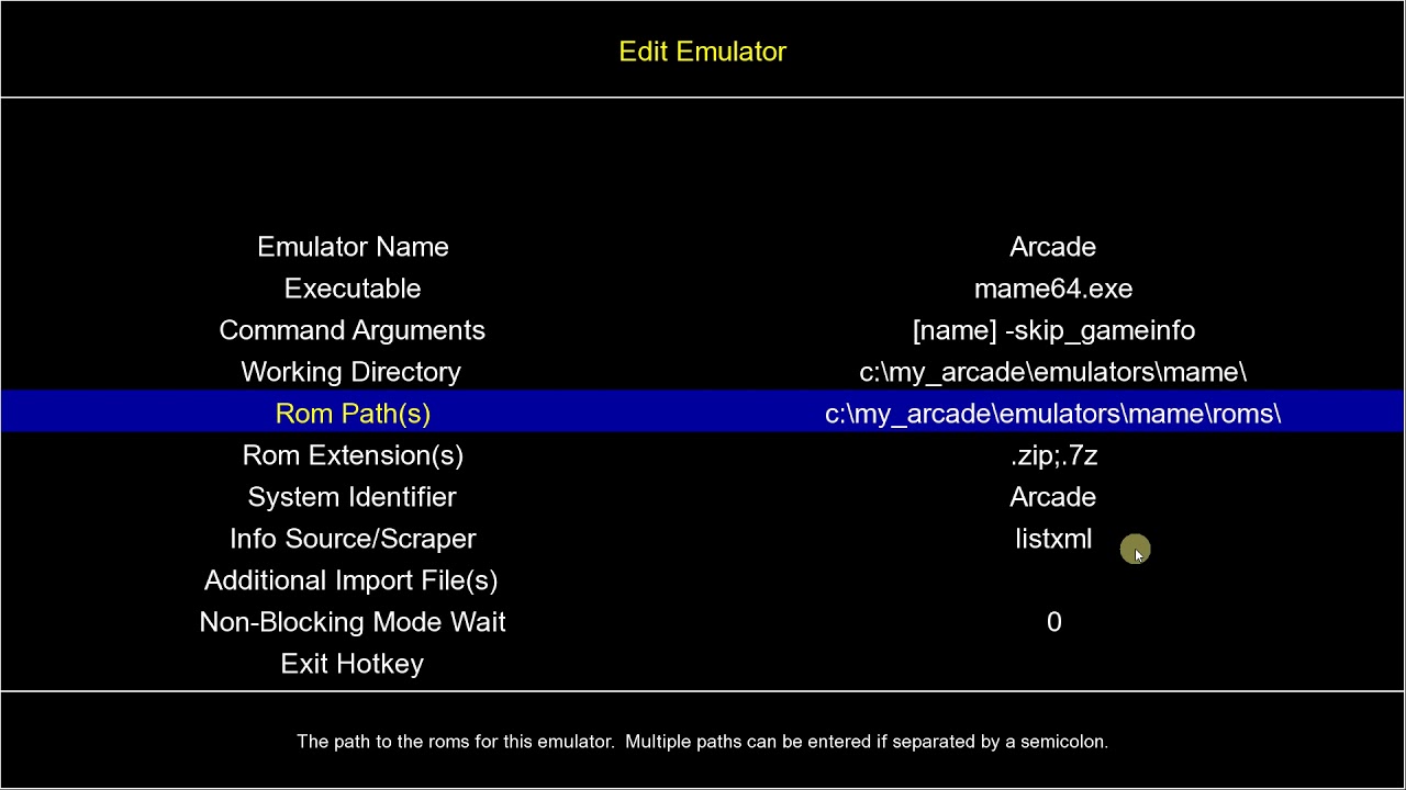 1. Attractmode frontend mame setup windows arcade cabinet