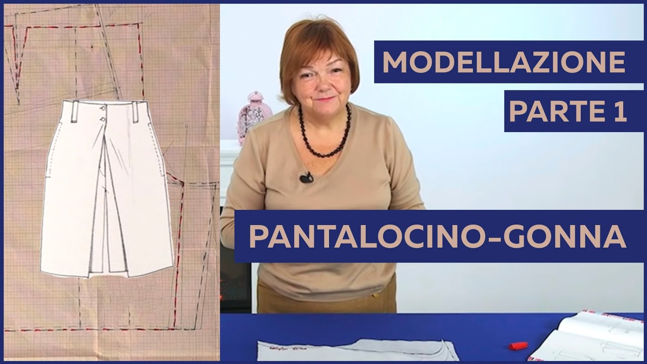 Pantaloncino - gonna. Modellazione. Parte 1