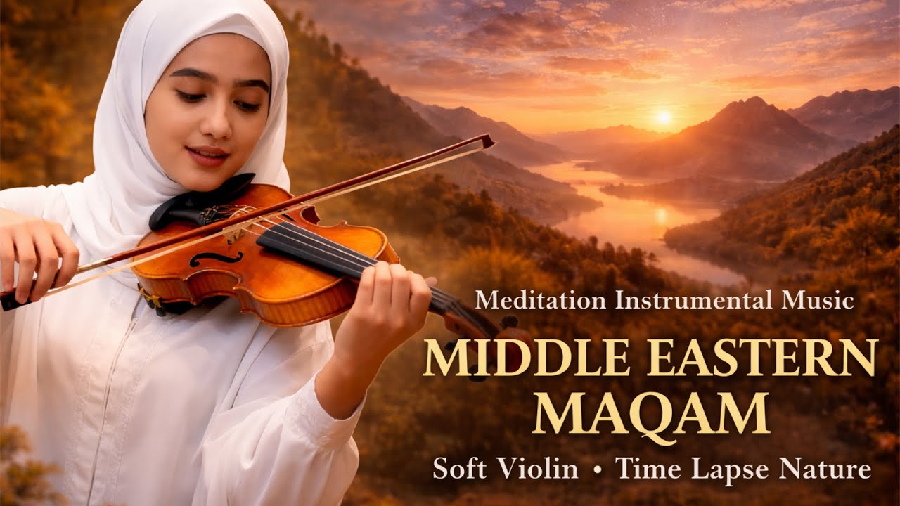 Healing Arabic Violin - Deep Meditation Music for Sleep & Study (Middle Eastern Maqam)