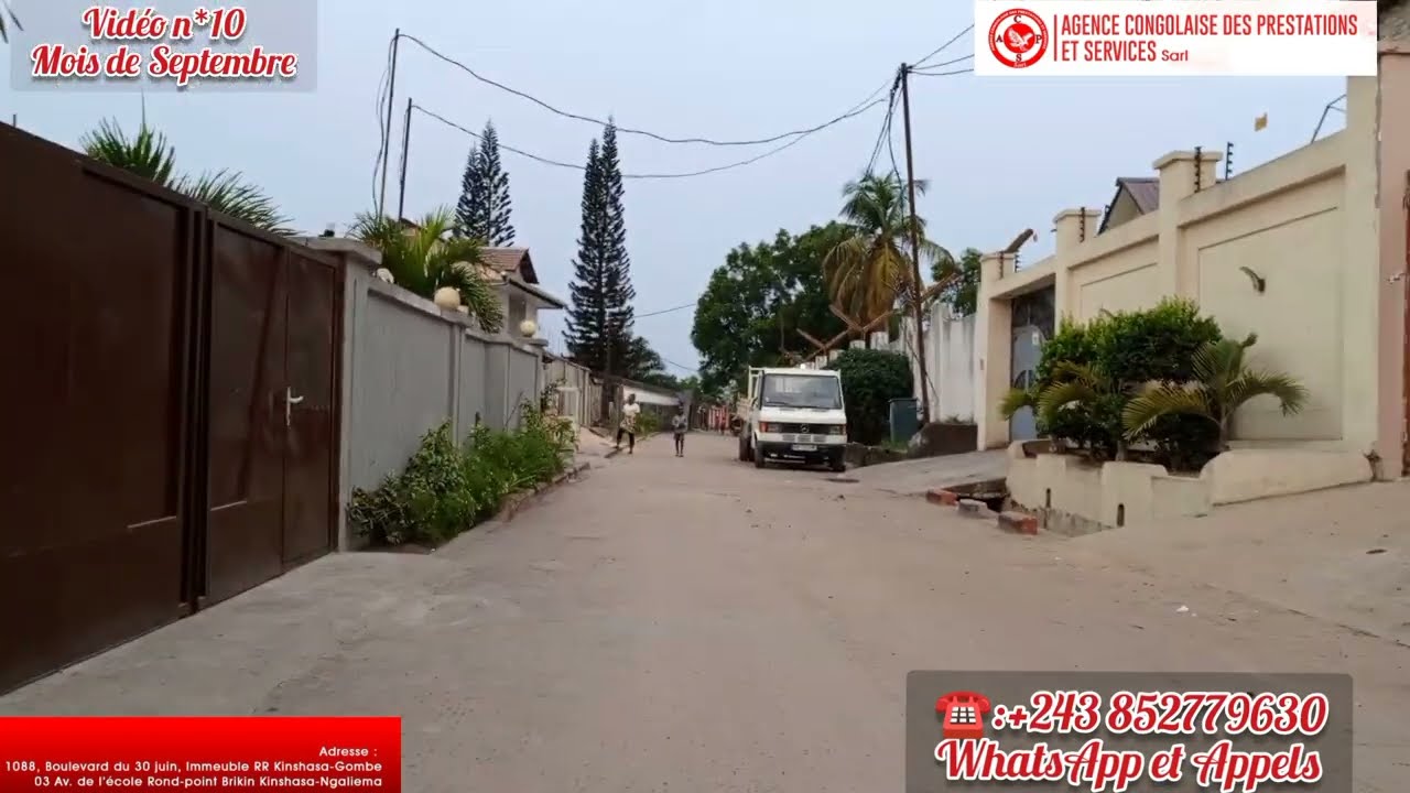 👉LUPANGU YA MUNENE BA SALI MORCELLEMENT YA 18m/20 SOIT 360m² À KINSHASA NGALIEMA BINZA-UPN