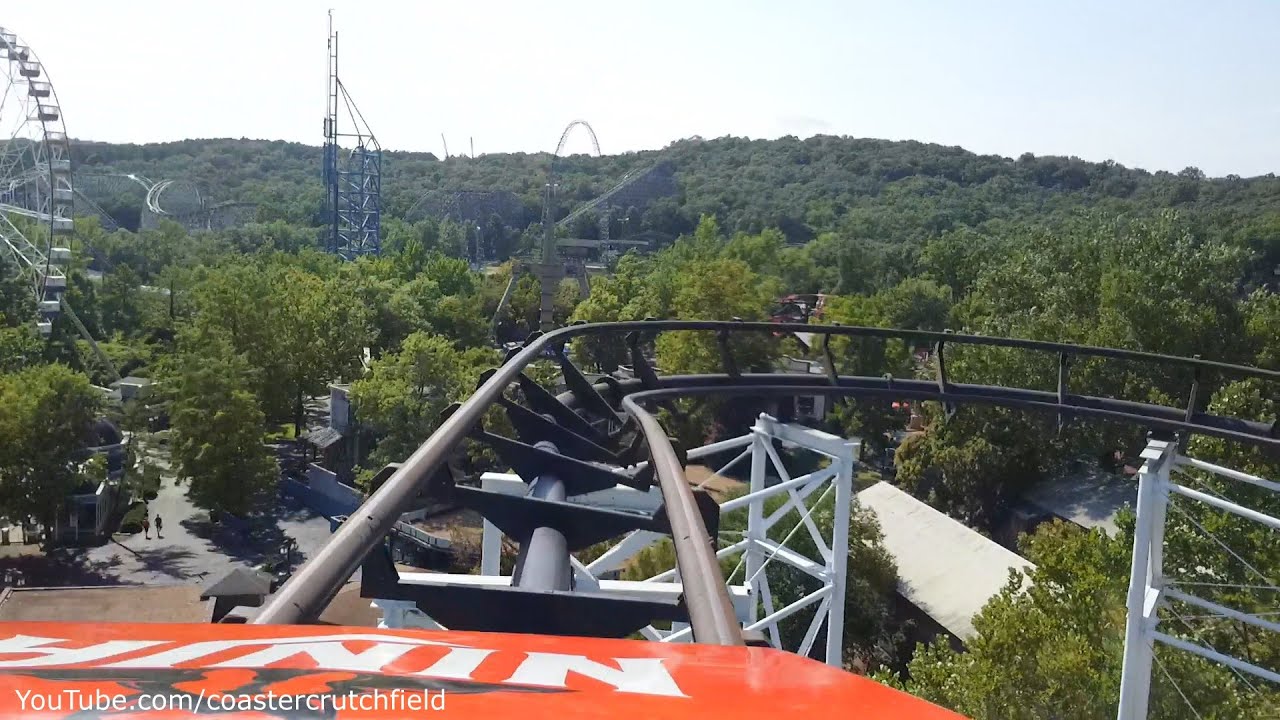 Ninja Front Row (HD POV) Six Flags St. Louis