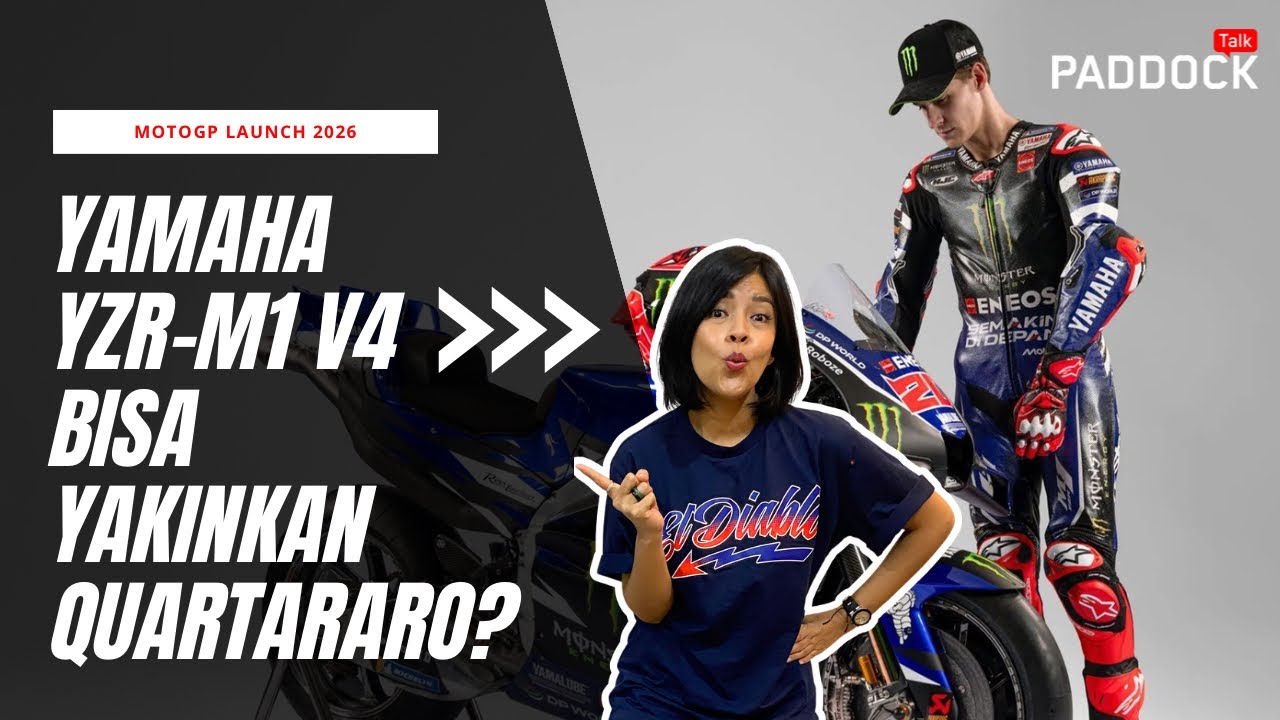 EPS.347 YAMAHA YZR-M1 V4 BISA YAKINKAN QUARTARARO?