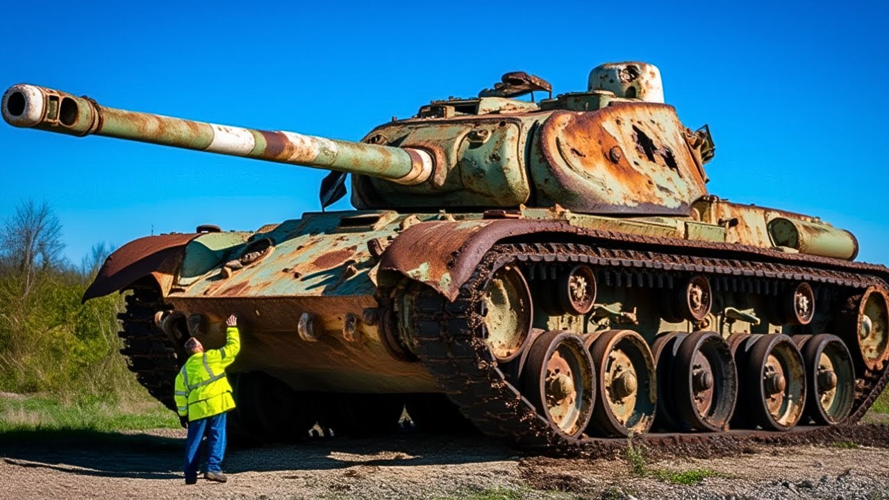 I Bought a $7,100 Old WW2 Tank and Renovated it Back to New