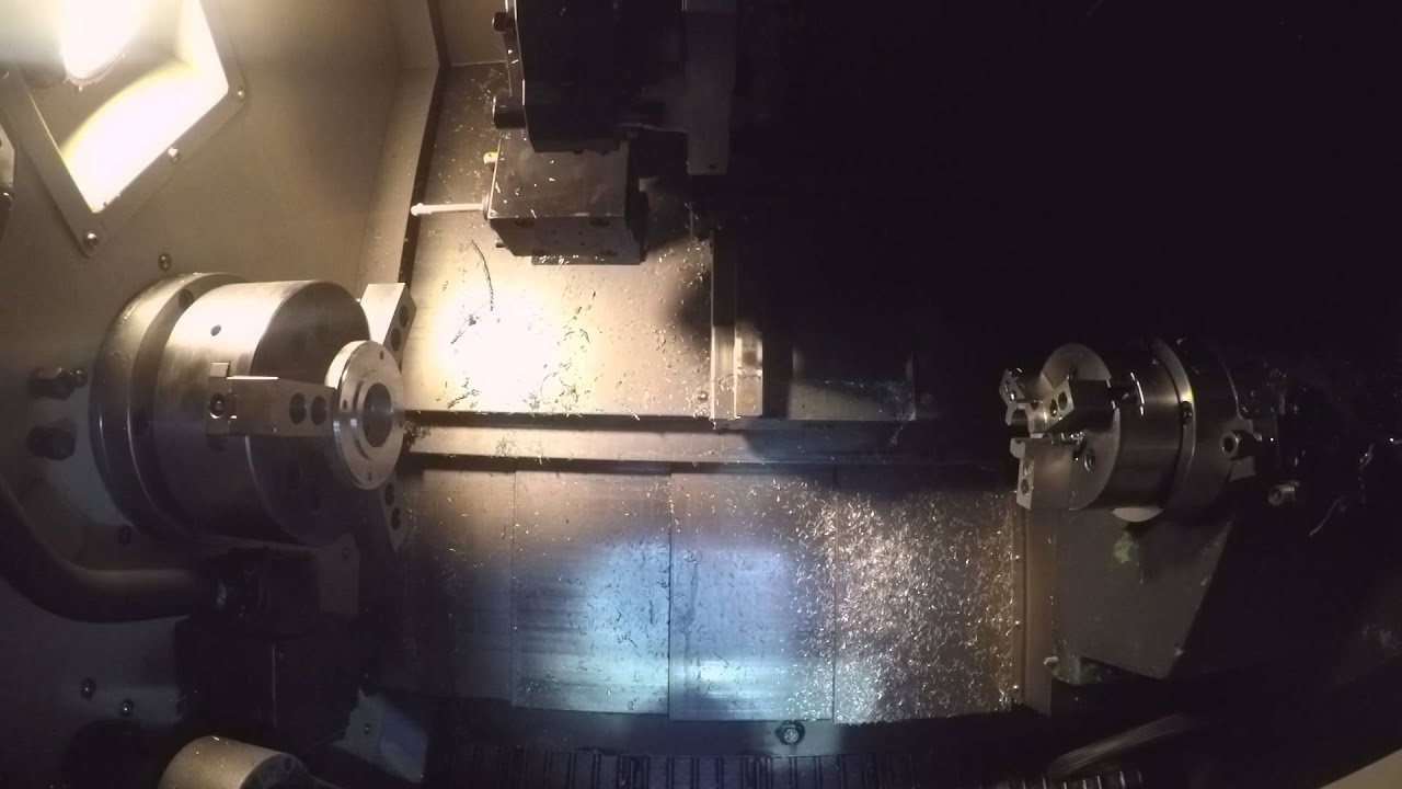 Doosan Lynx 220LMS machining flange