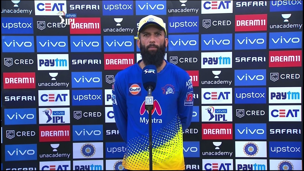 VIVO IPL 2021 MATCH 27- MOEEN ALI INTERVIEW