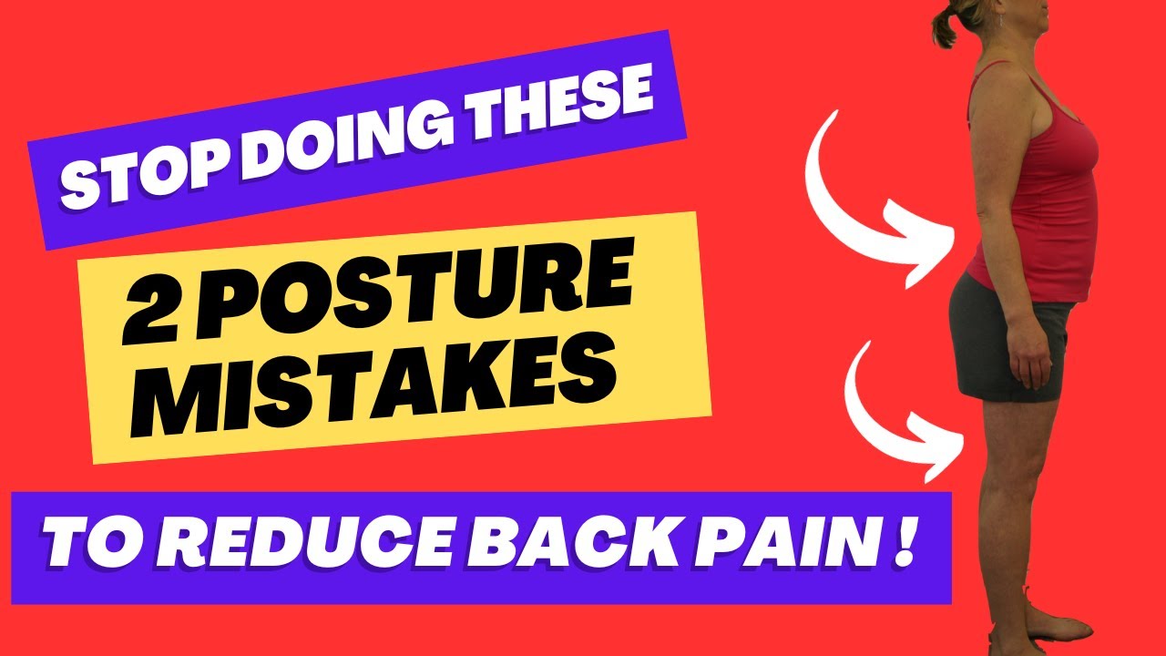 Hidden Posture Habits Causing Your Back Pain (And How to Fix Them)/Rick Olderman