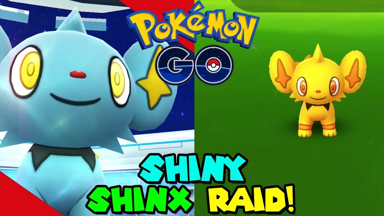 SHINY SHINX RAID IN POKEMON GO