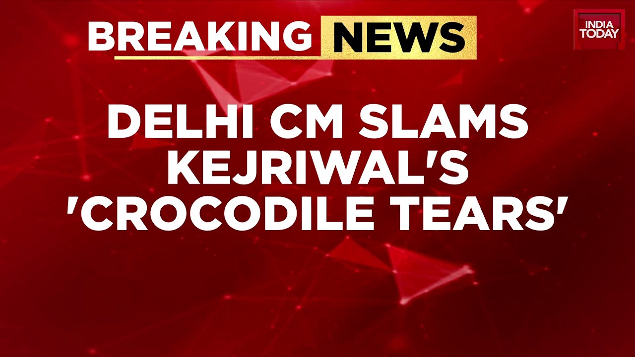 Manipulated Many Evidence: CM Rekha Gupta Calls Kejriwal's Emotional Breakdown 'Crocodile Tears'
