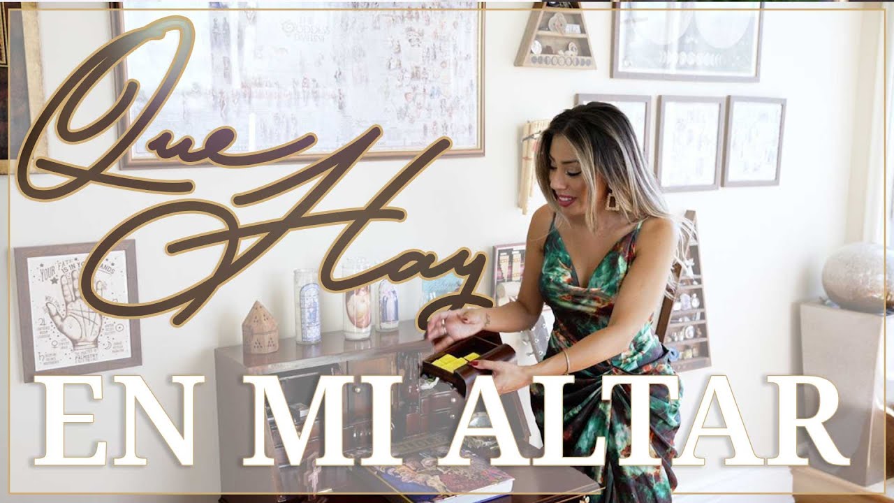 TOUR DE MI ALTAR - Cómo Crear Un Altar En Casa - Los Esenciales Para Un Altar Espiritual y Sagrado
