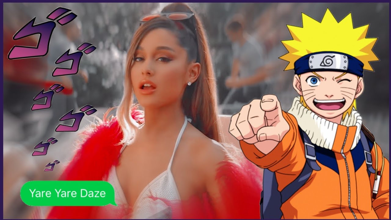 I put engrish anime scenes in songs