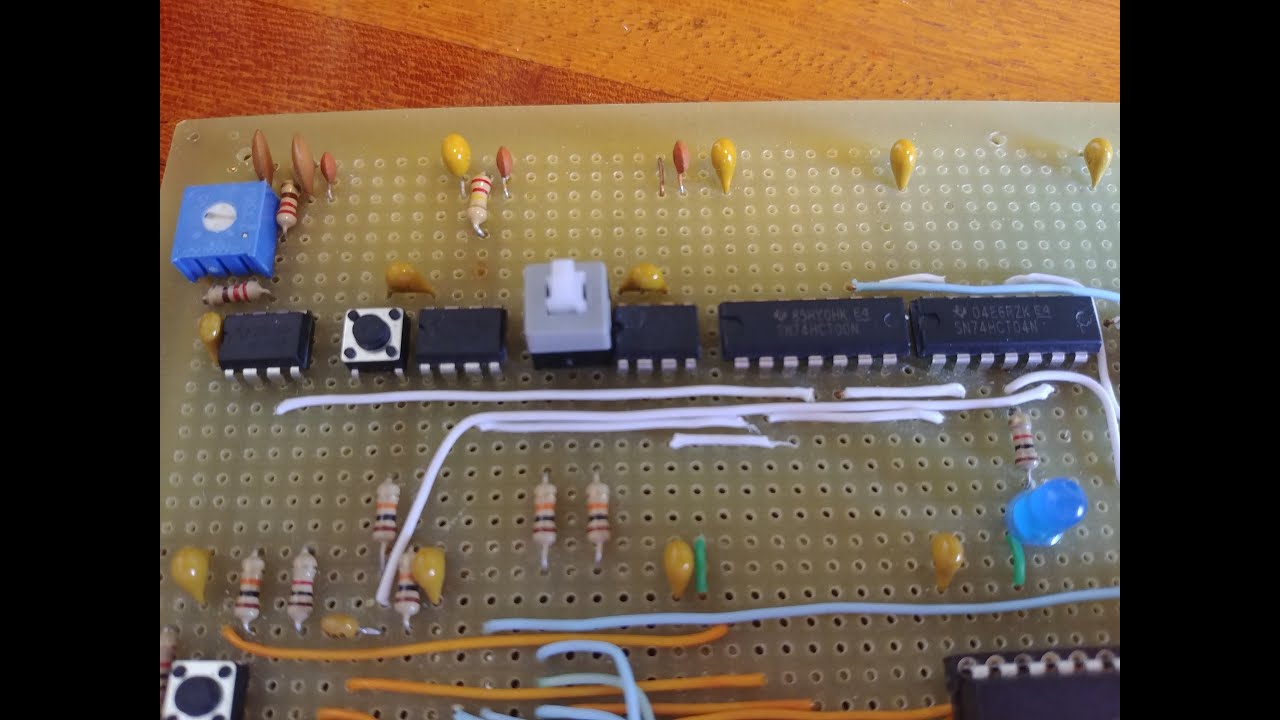 8 bit CPU Clock - The Inspector's build