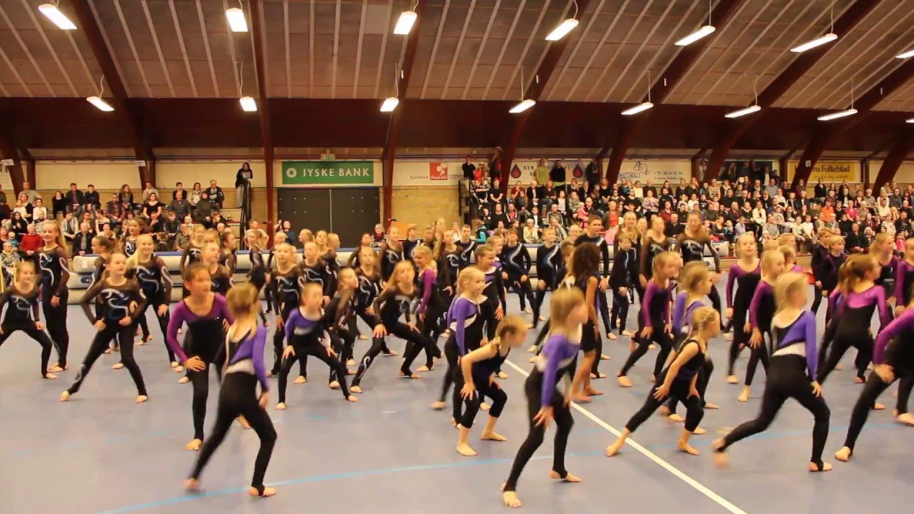 Gymnastik Odder Teamgym Forårsopvisning 2016