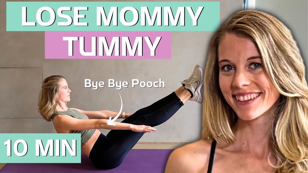 Lose Mommy Tummy | 10-минутная тренировка для живота и корпуса после родов