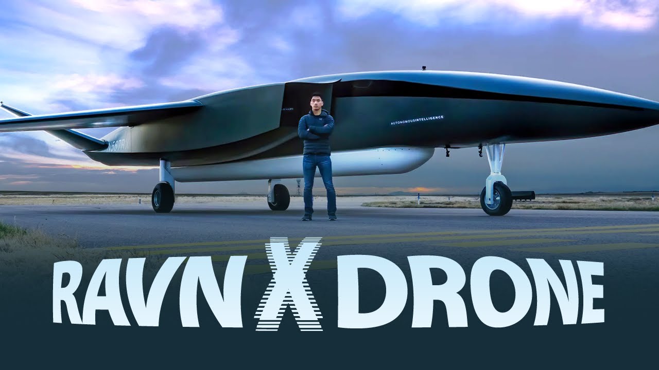 Автономный дрон RavnX будет запускать спутники с взлётно-посадочных полос аэропортов