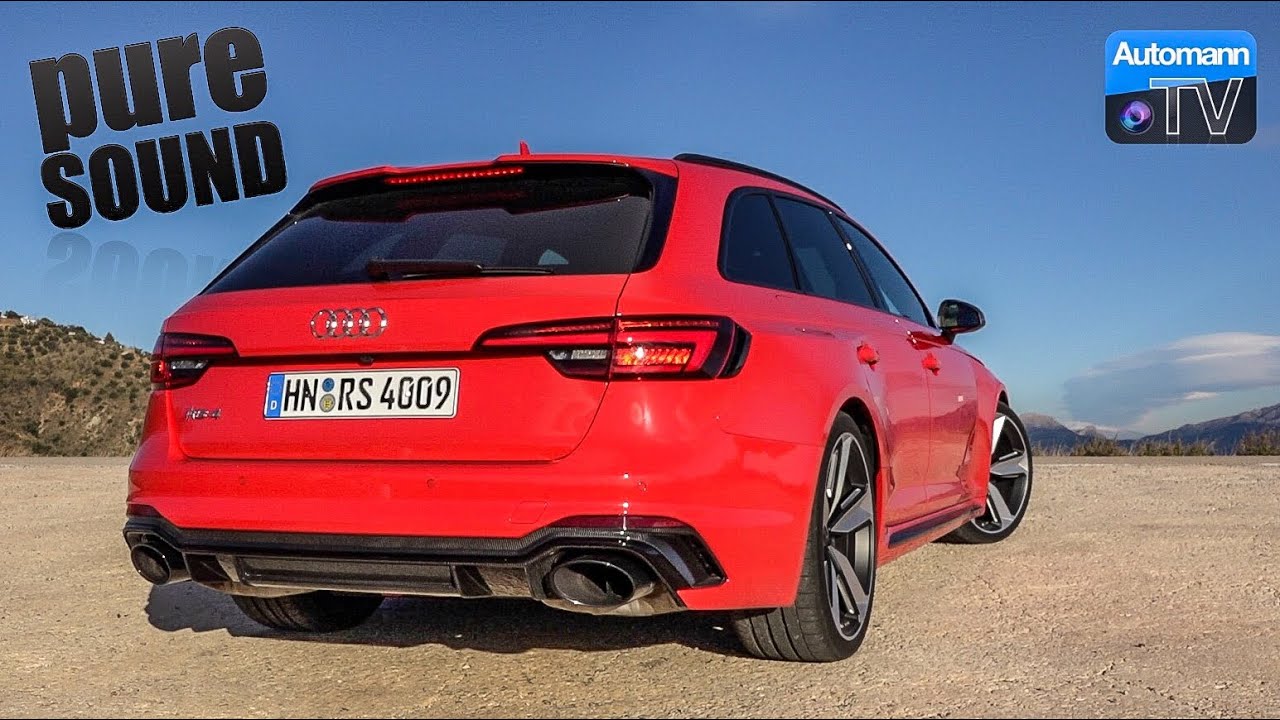 2018 Audi RS4 (450hp) - pure SOUND (60FPS)