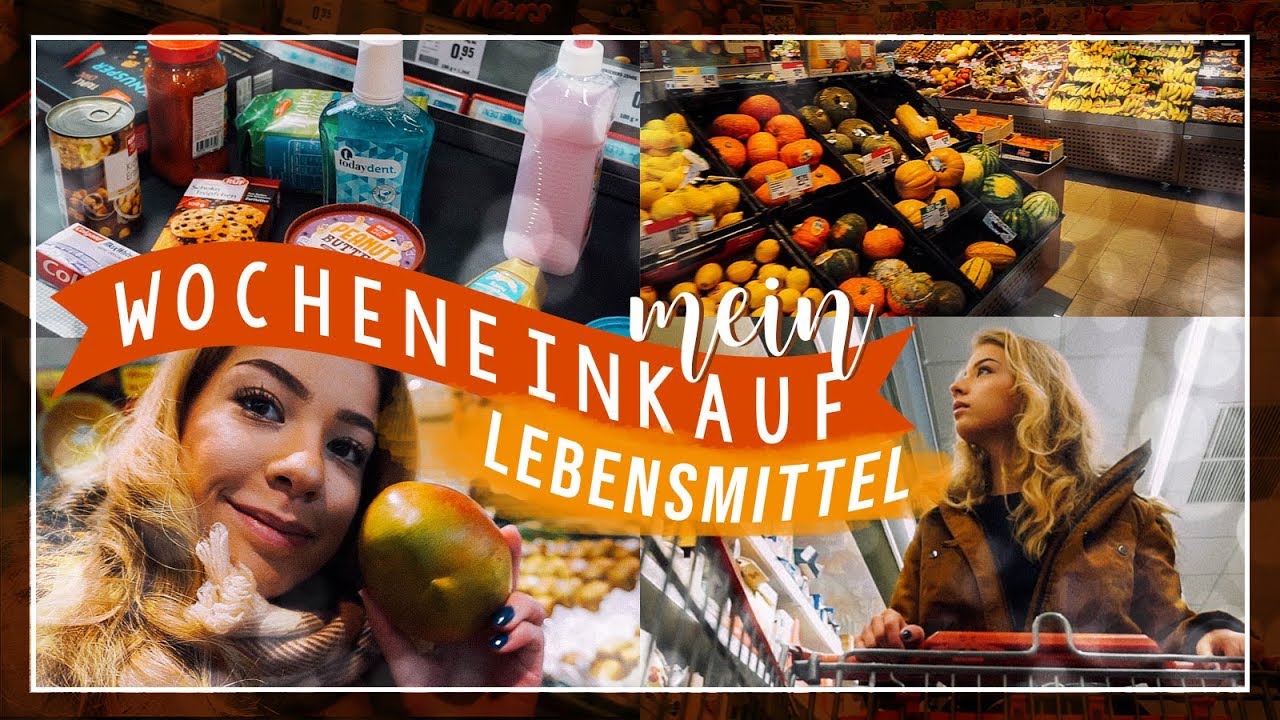 MEIN WOCHENEINKAUF - LEBENSMITTEL (Rewe, Netto) // JustSayEleanor ♡ (Student, What I eat)
