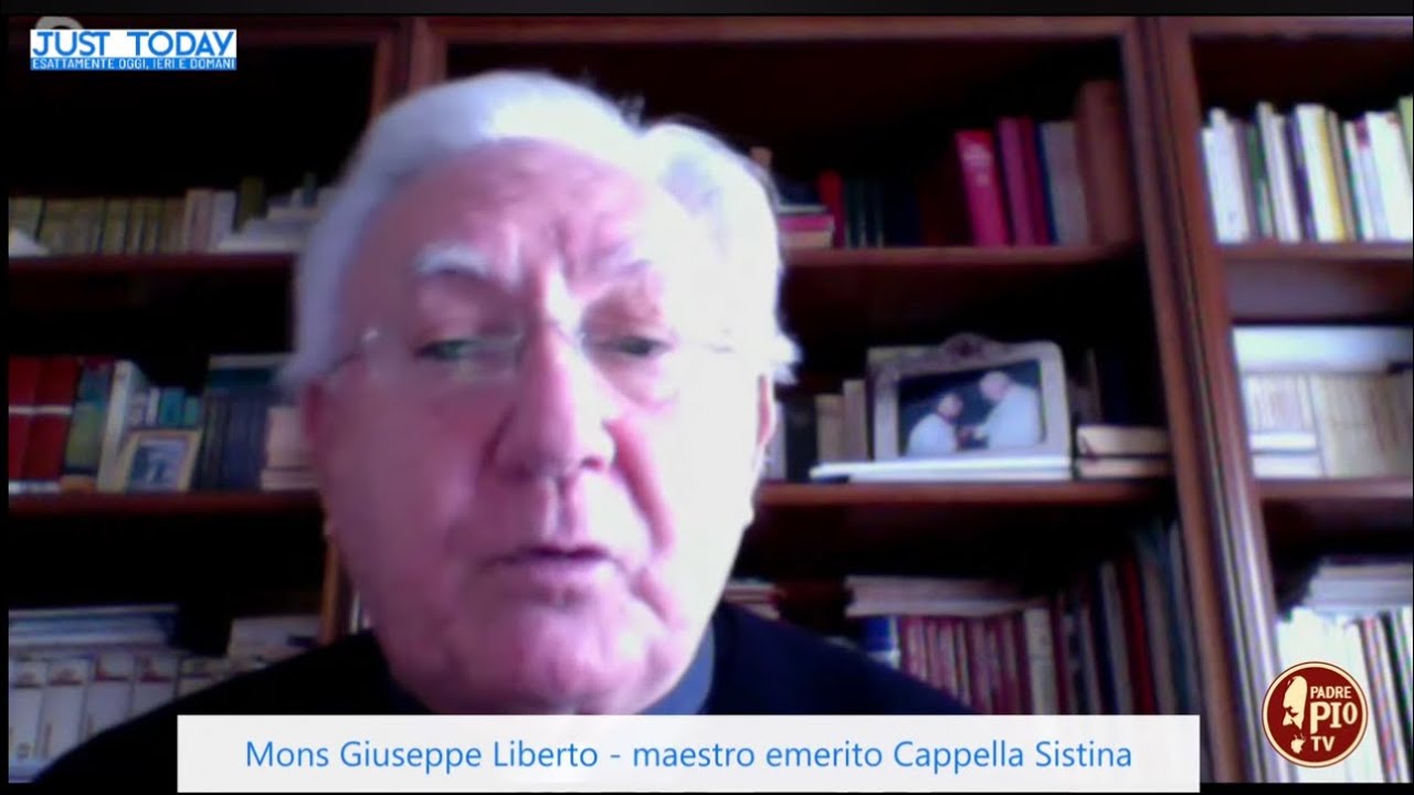 Mons Giuseppe Liberto -maestro emerito della Cappella Sistina