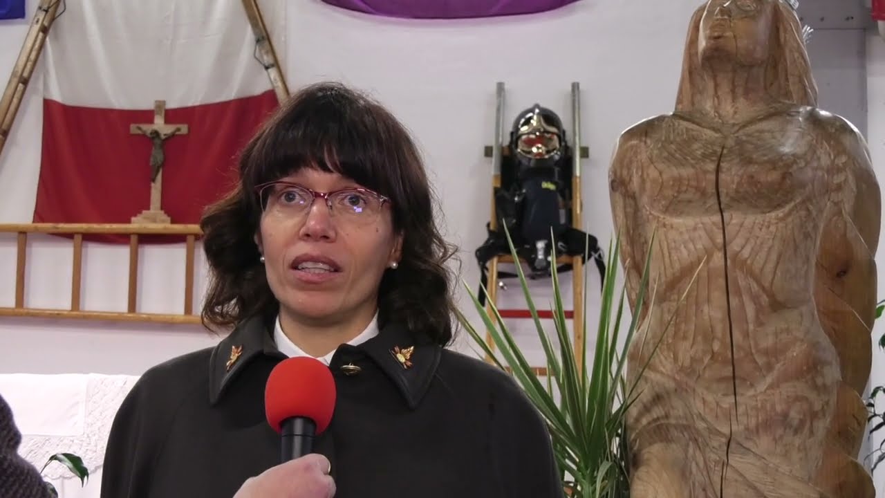Santa Barbara 2022 - Ilenia Lazzeri, comandante Corpo permanente Vigili del fuoco Trento