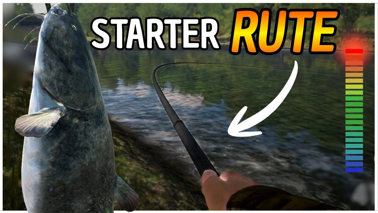 Ich fange einen Wels mit der Starter-Ausrüstung | Fishing Planet