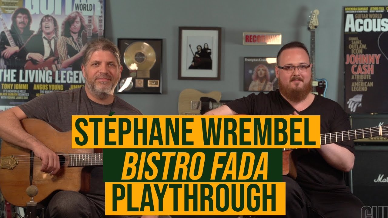 Stéphane Wrembel and Josh Kaye perform 