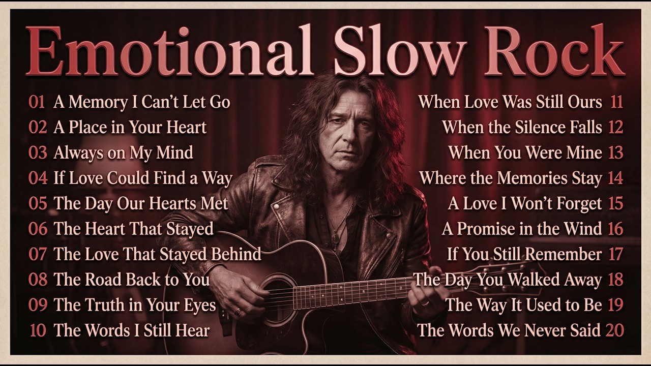 SLOW ROCK EMOTIONAL - AMERICAN ROCK SONG - BEST SELECTION