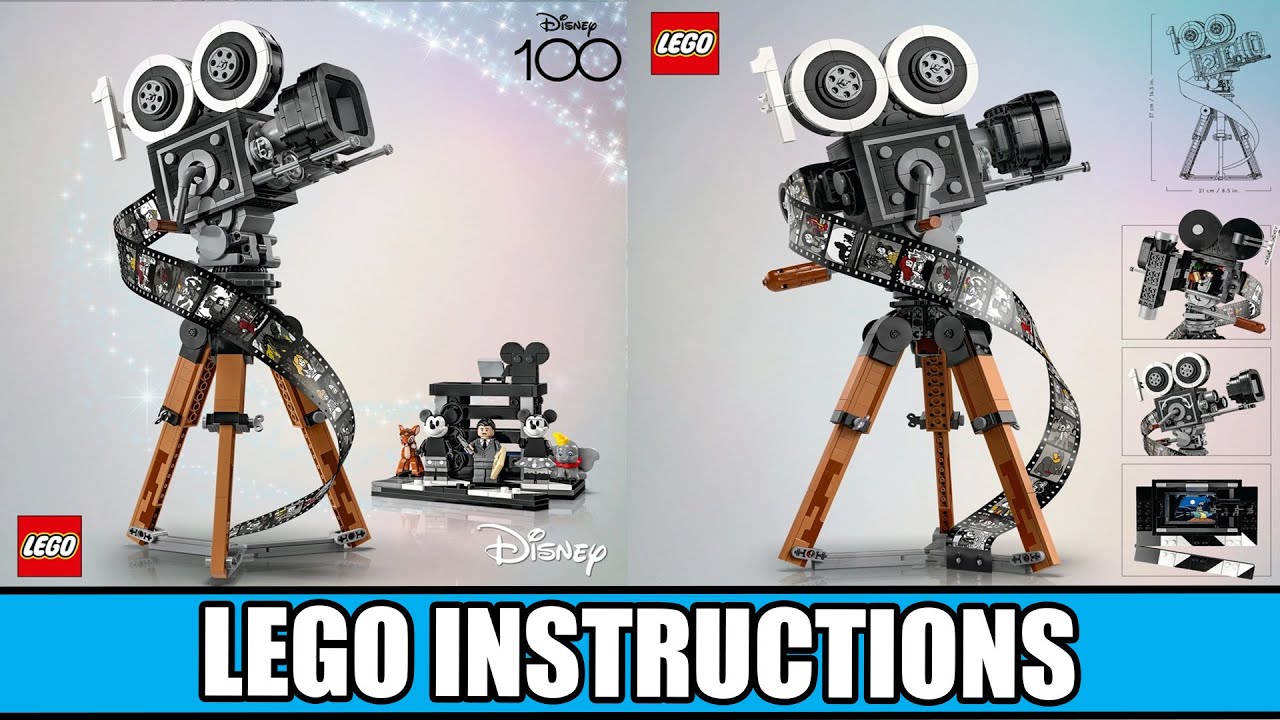 LEGO Instructions - Disney - 43230 - Walt Disney Tribute Camera