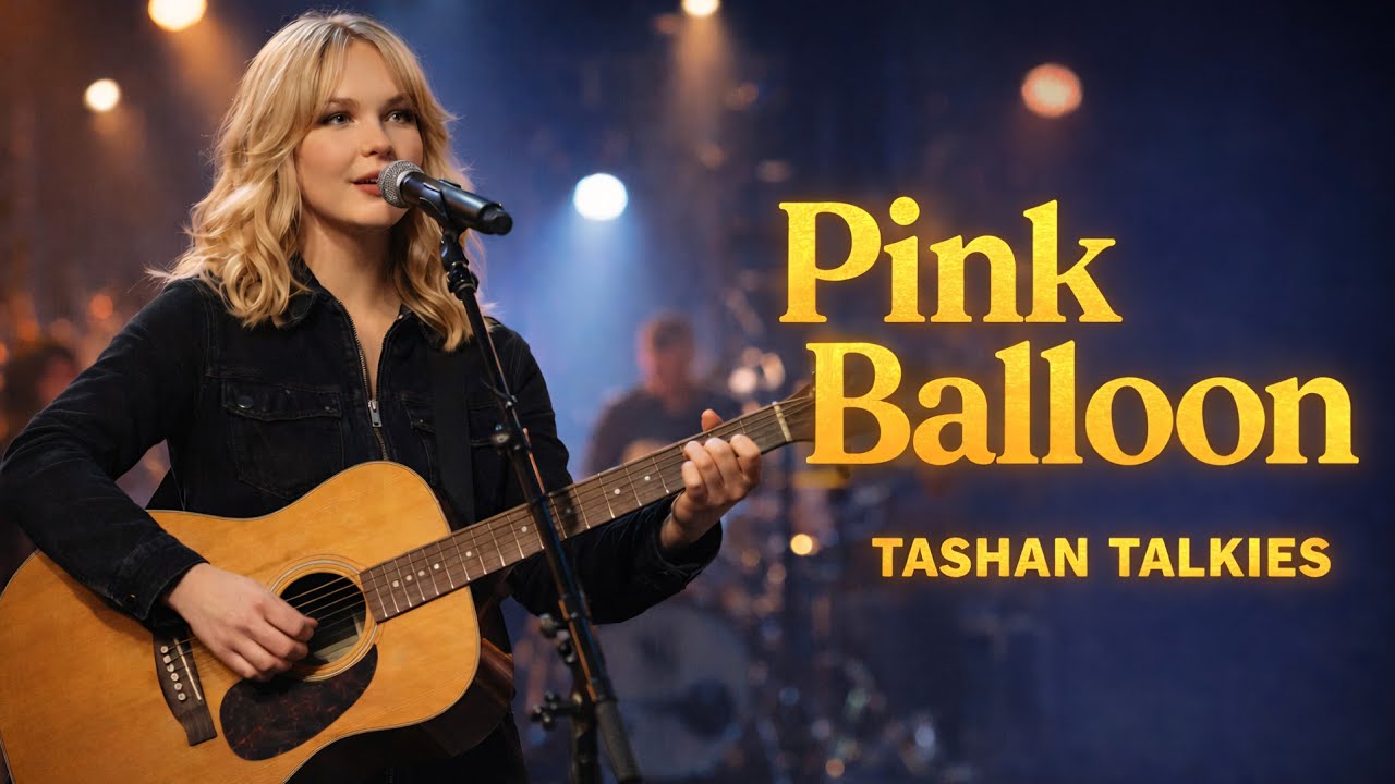 Pink Balloon (Official Lyrics Audio) 🎈 | Catchy Nu-Disco Pop Song 💖 | Summer Dance Anthem