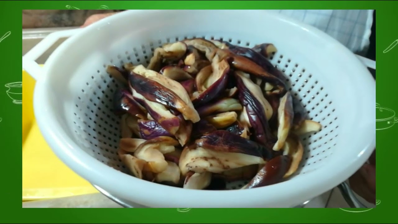 Melanzane sott'olio della Nonna Paola di Longi