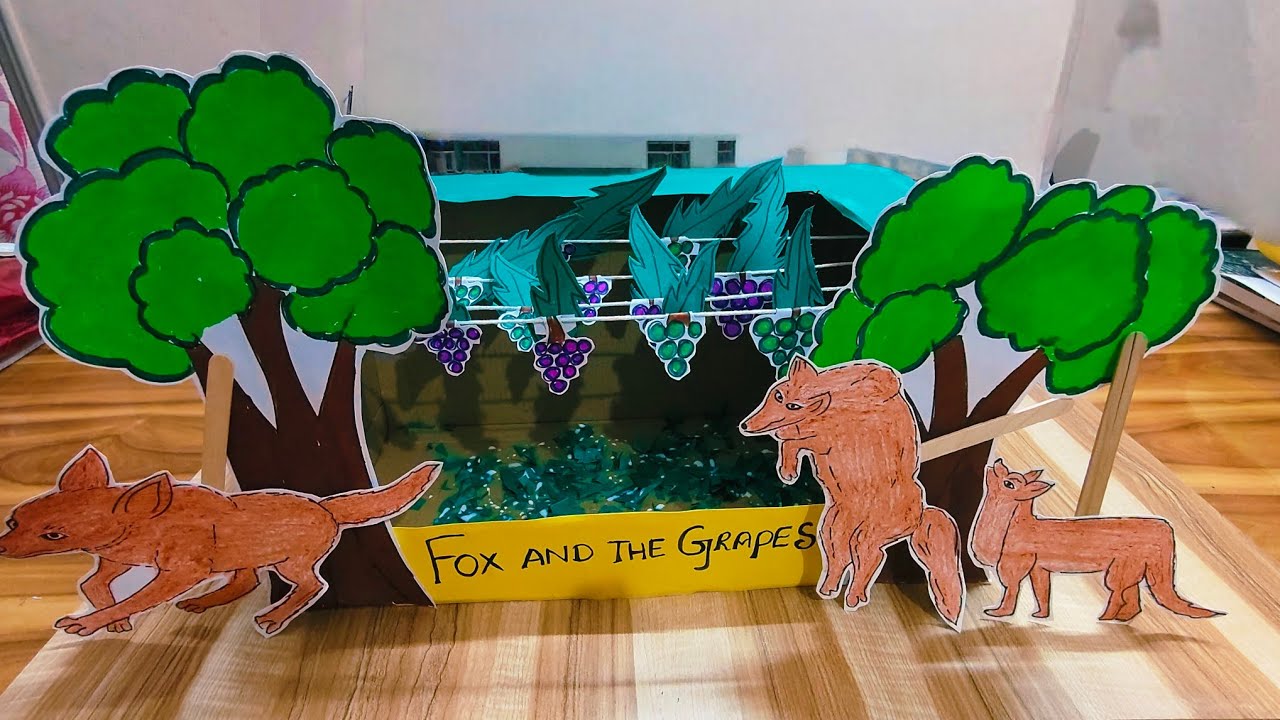 Story - 🦊 Fox and the grapes 🍇 TLM 